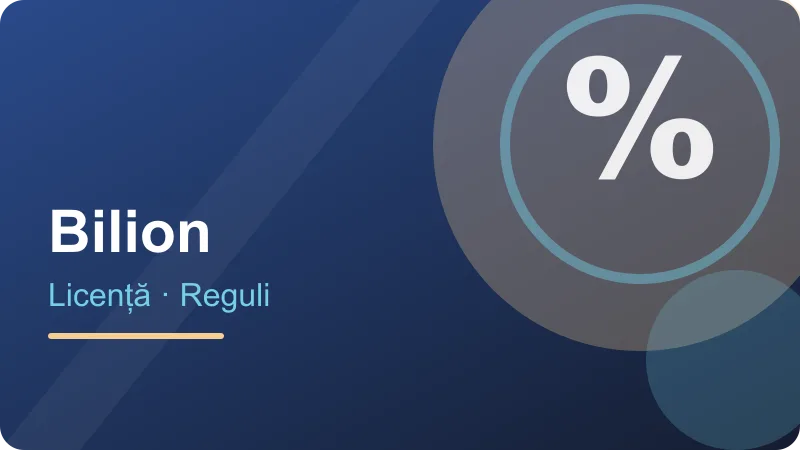 Bilion – Bilion RO casino: cine suntem și ce licență avem Bilion RO casino: cine suntem și ce licență avem – ilustrație pentru secțiunea Bilion